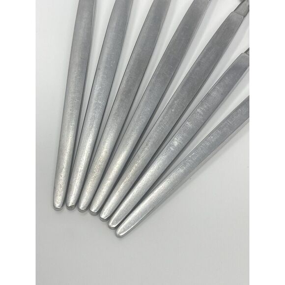 Stanley Roberts ASTRO Stainless Forks MCM Vintage 2 Salad 6.5” 5 Dinner 7 5/8” - Picture 3 of 8